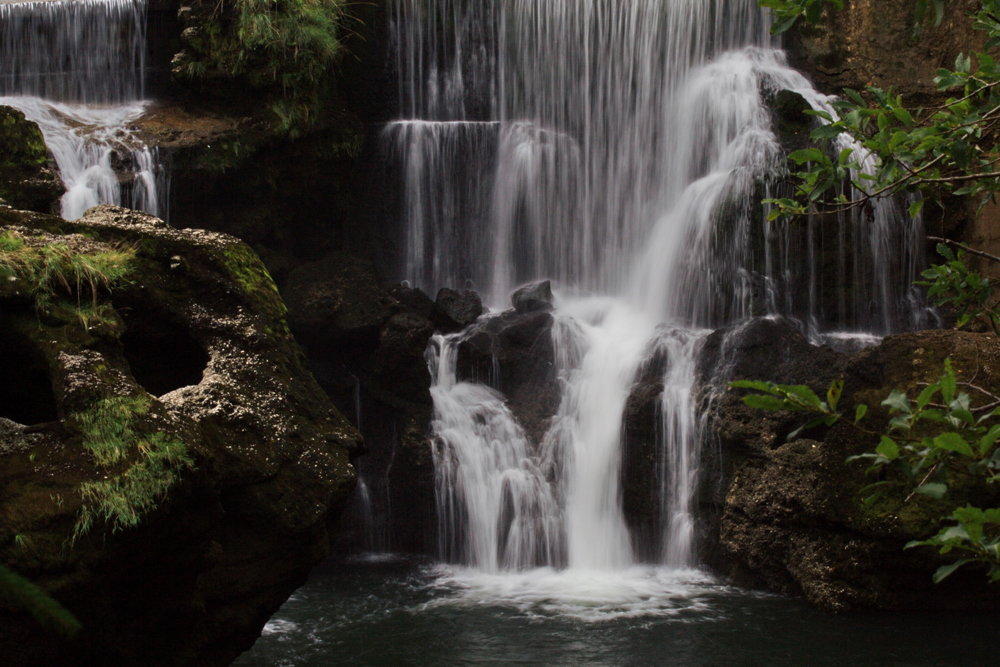 Traun Wasserfall Foto & Bild landschaft, wasserfälle, bach, fluss