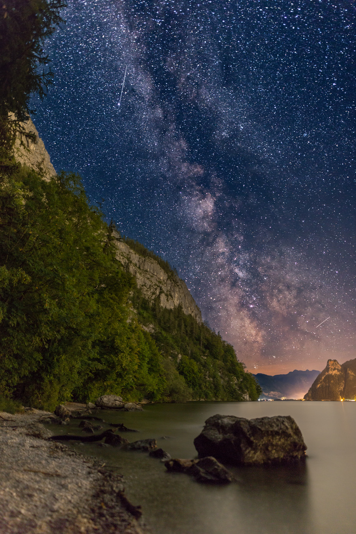 Traunsee bei Nacht