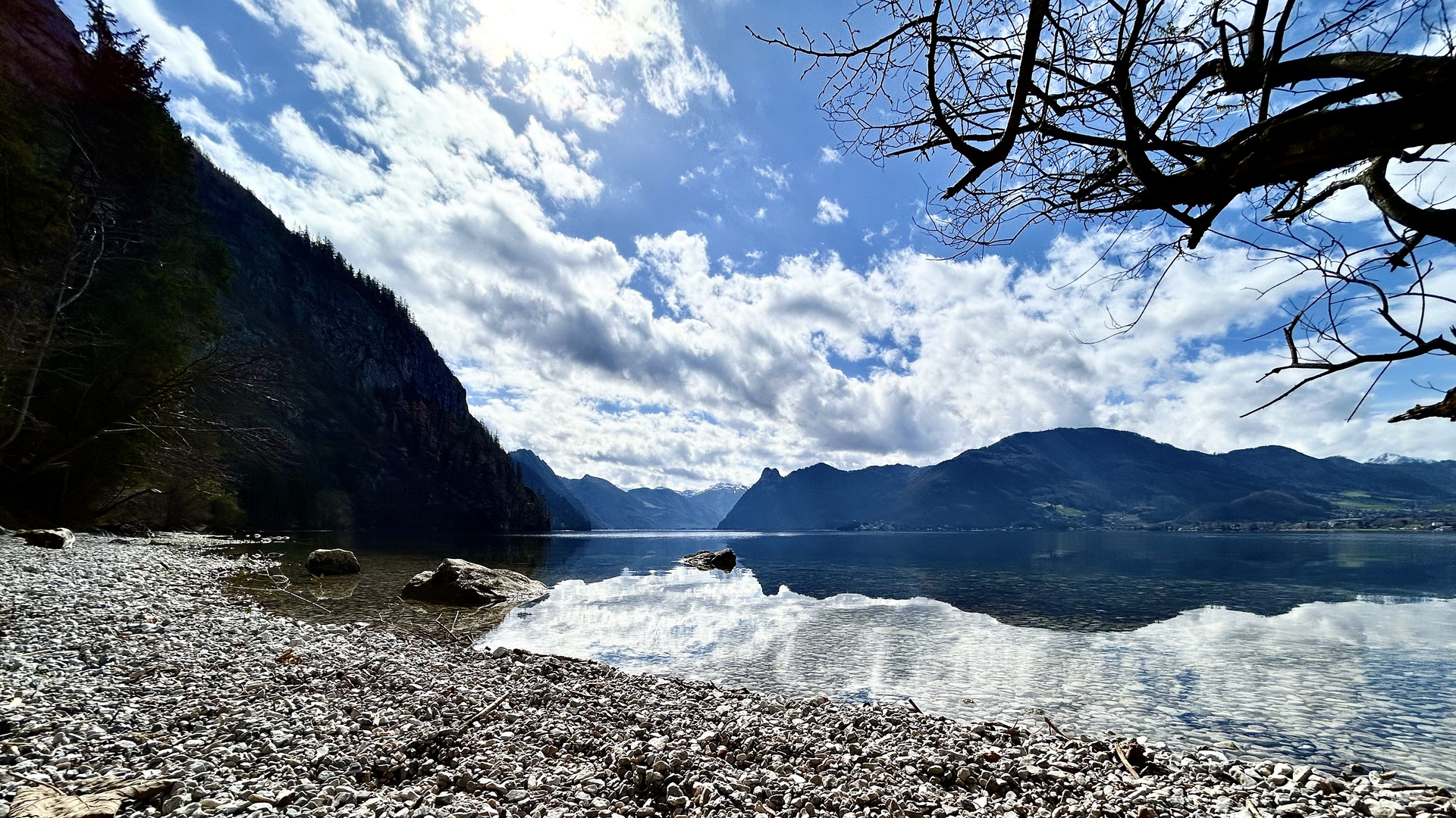 Traunsee im Frühling