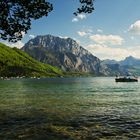 Traunsee mit Blick auf den Traunstein