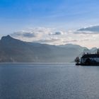 Traunsee mit Schloss Orth