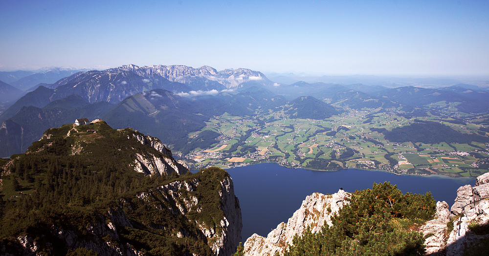 Traunsee von Oben