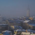 Traunstein im Nebel