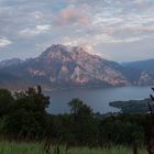 Traunstein im Sonnenuntergang