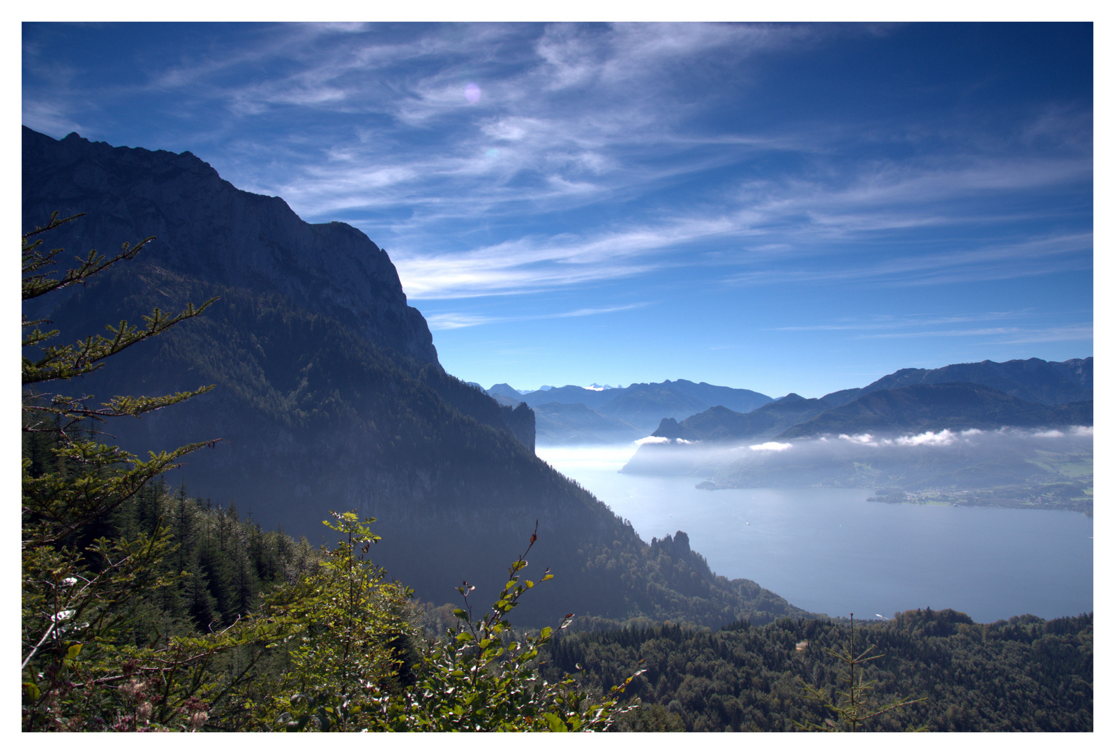 Traunstein mit Traunsee