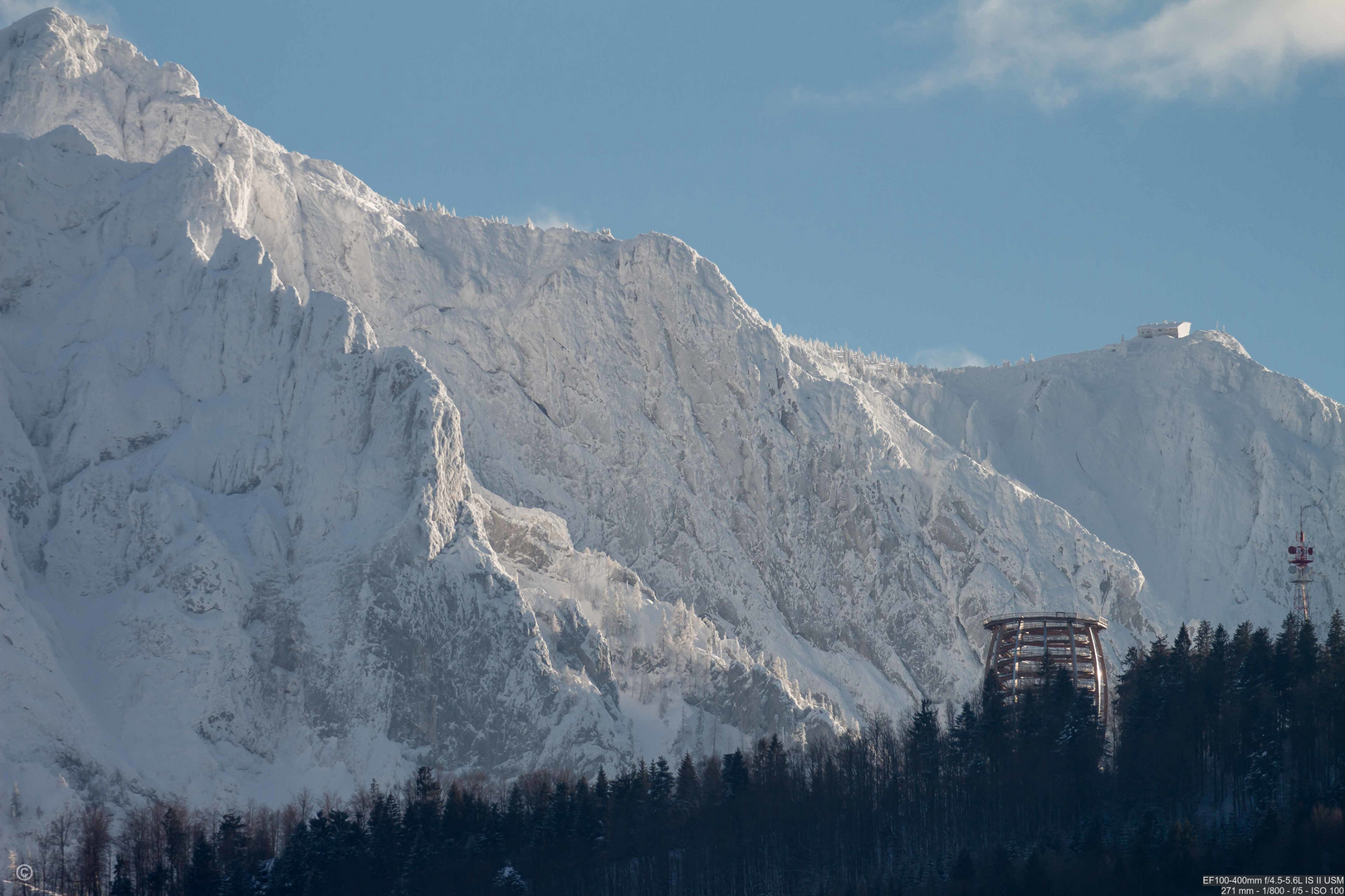 Traunstein Oberösterreich und Baumwipfelpfad am Grünberg