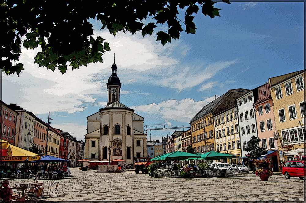 Traunstein Stadtplatz