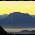 Traunstein vom Balkon aus