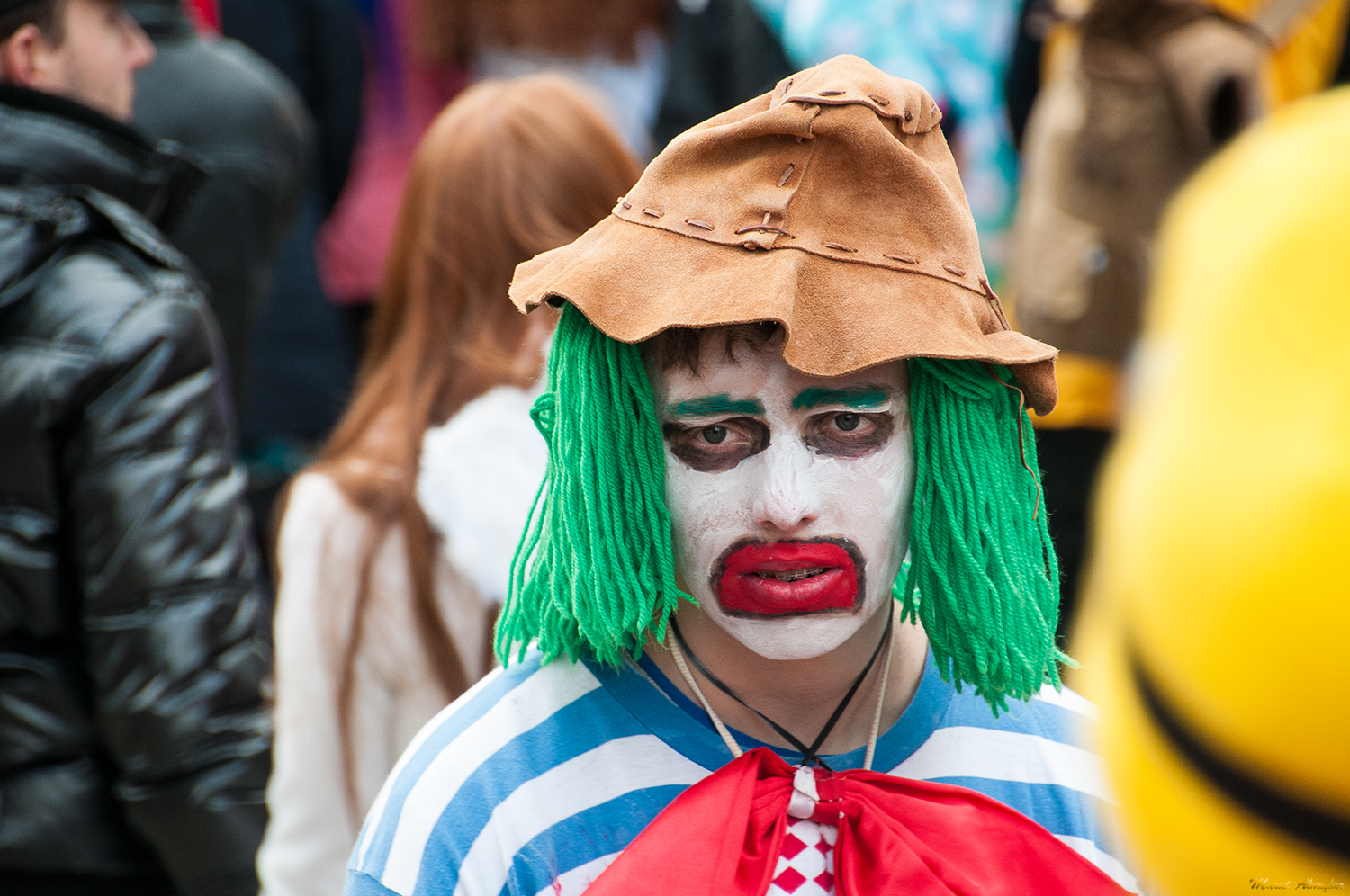 Traurige Clown Foto & Bild porträt , menschen Bilder auf