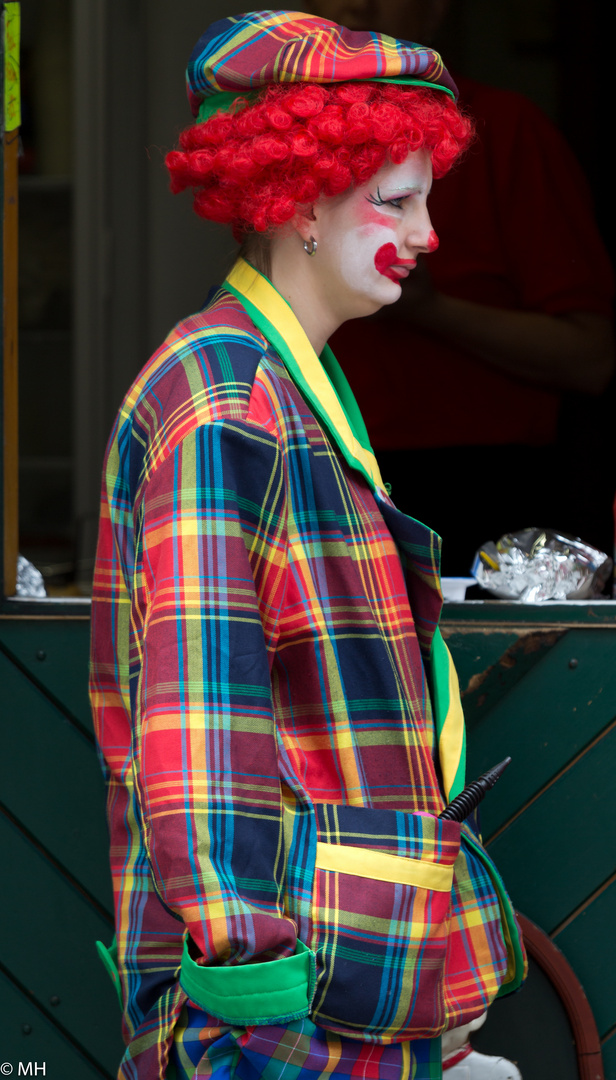 Trauriger Clown