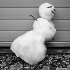 trauriger Schneemann 2