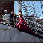 Trauung auf der Gorch Fock I