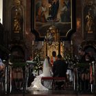 Trauung vor dem Altar (Hochzeit/Wedding)