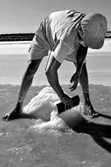 travailleur des salines.