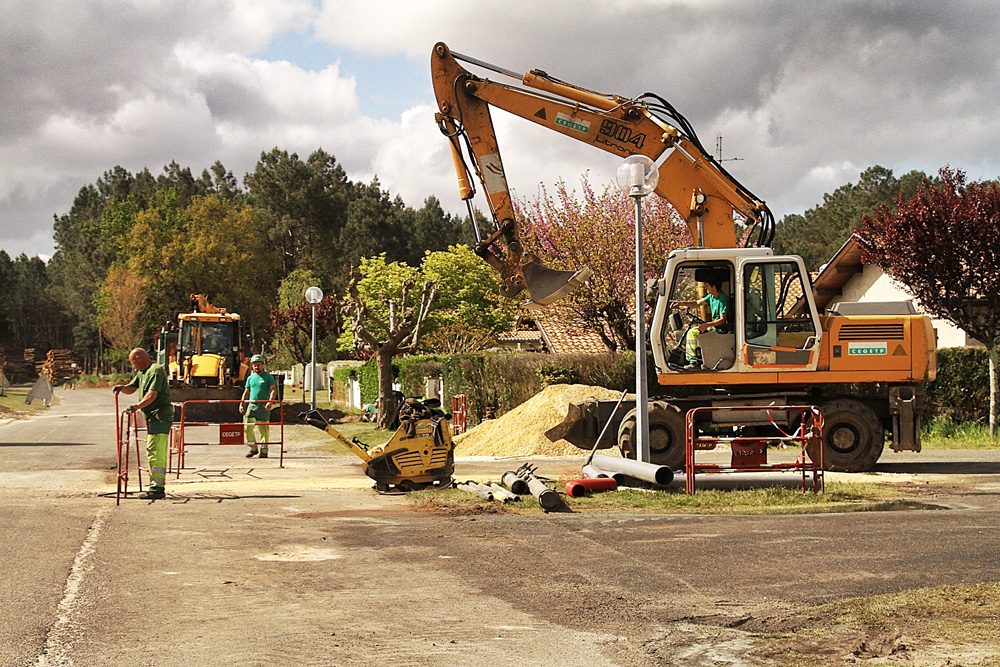 travaux d'assainissement !!