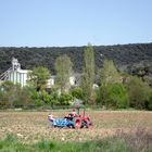 travaux des champs, au printemps