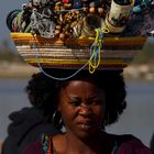 Travel in Senegal! Woman in market place
