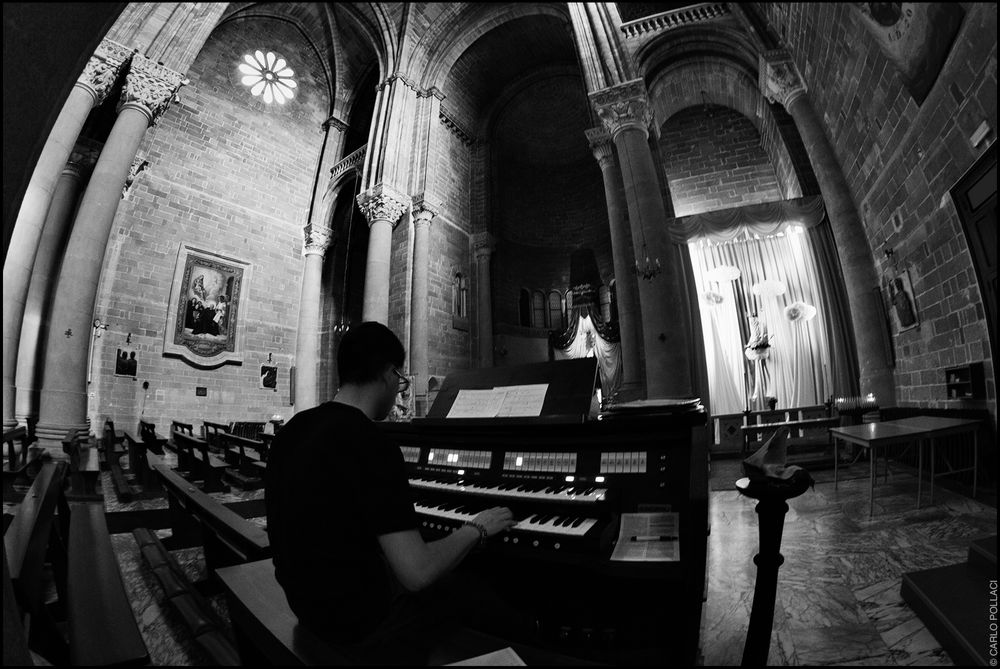 Travel notes: The organist (Puglia 2011, Gallipoli)