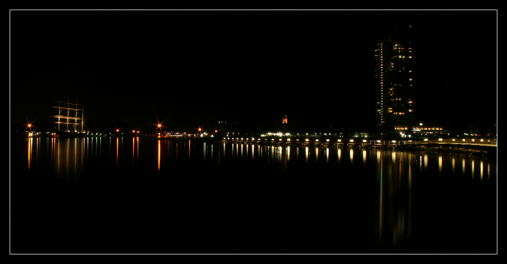 Travemünde bei Nacht