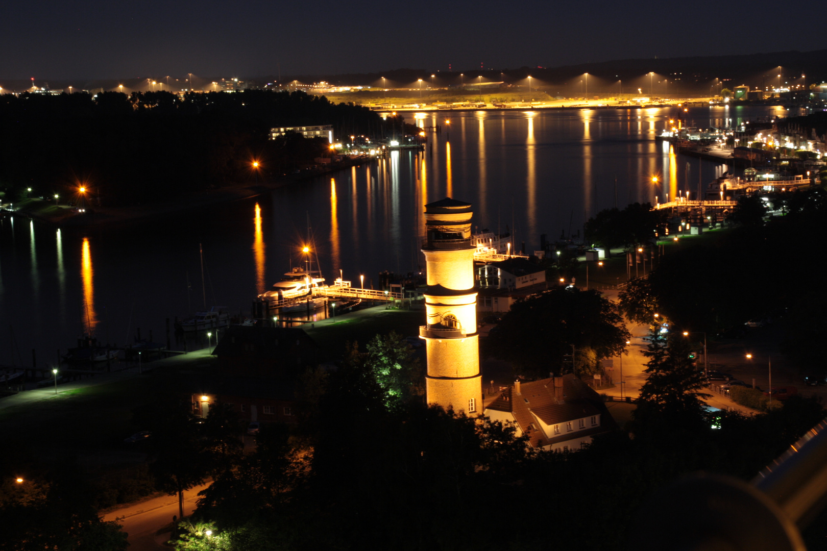 Travemünde bei Nacht