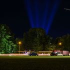 Travemünder Lichtspiel an Scheinwerfer