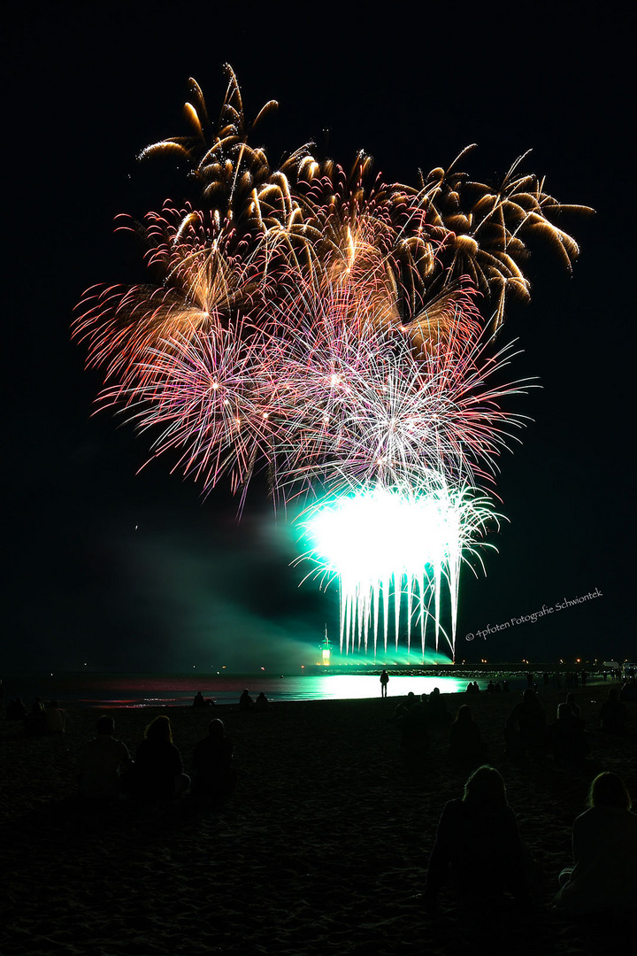 Travemünder Woche 2016 Abschluss Feuerwerk