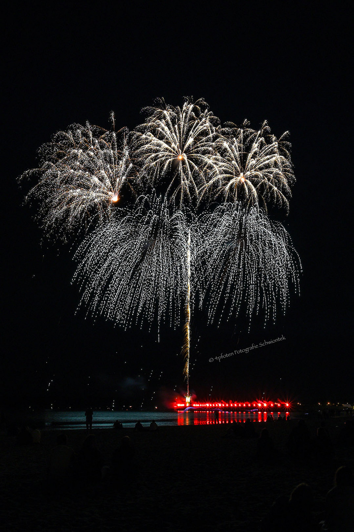 Travemünder Woche 2016 Abschluss Feuerwerk