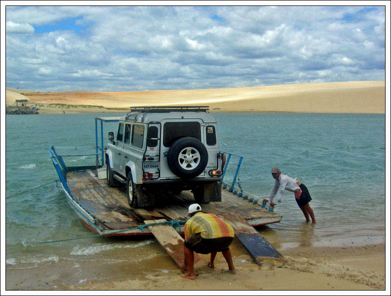 Traversée du lagon....Brésil