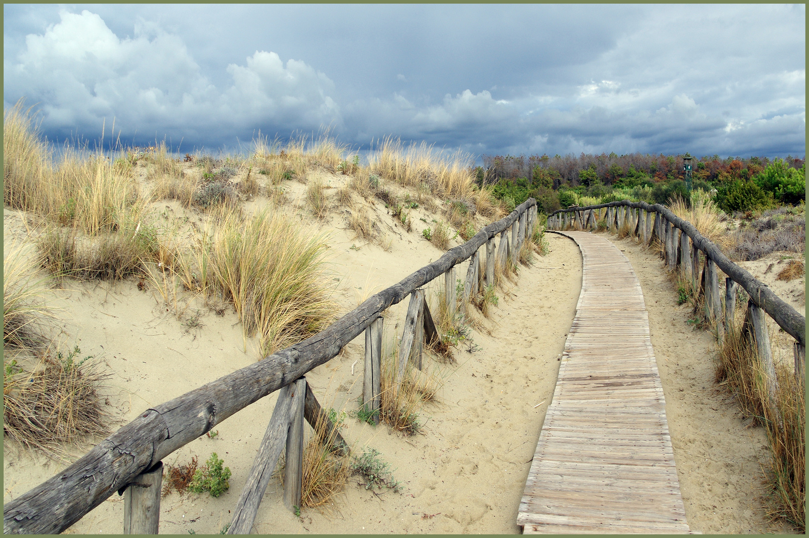  traverser les dunes ....