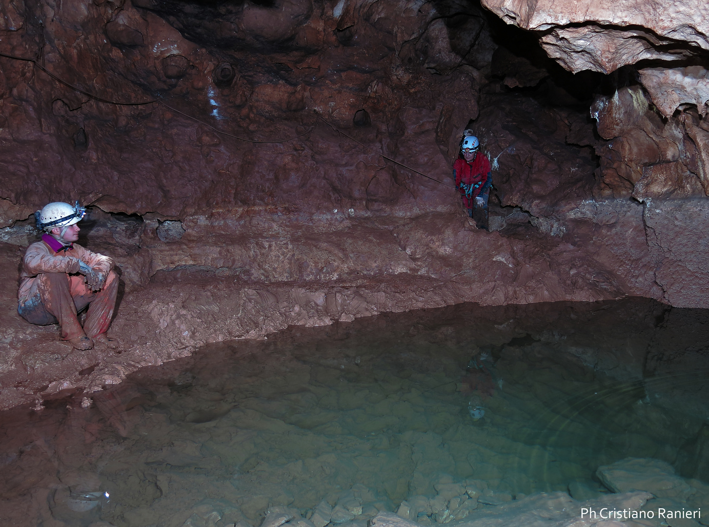 Traverso sul piccolo lago