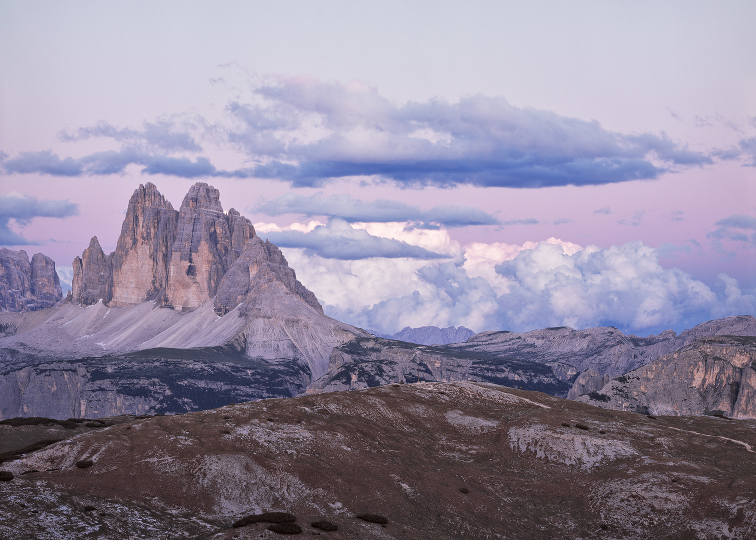 Tre Cime and Cloud