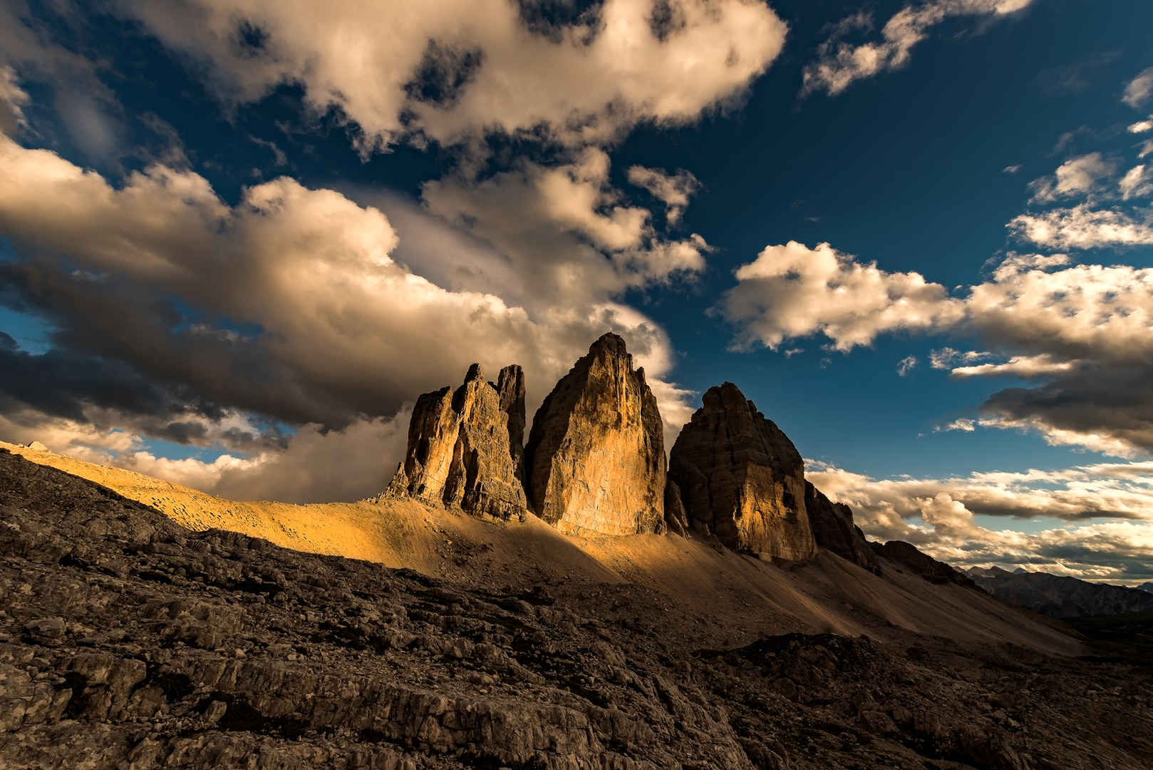 Tre Cime di Lavaredo.