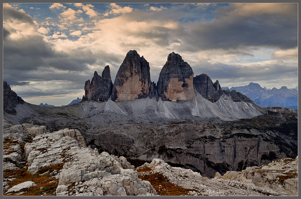 Tre Cime di Lavaredo in the views