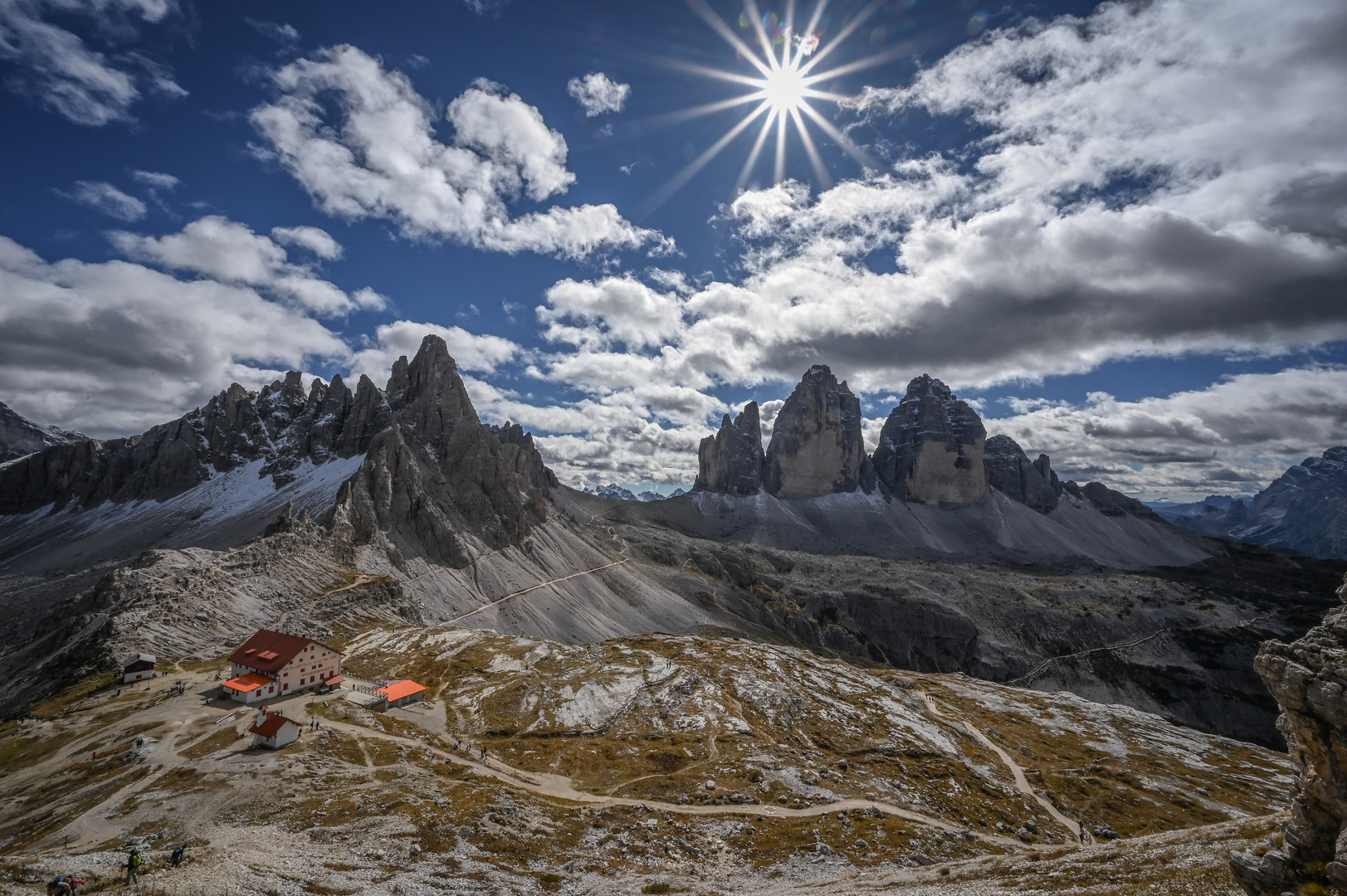 Tre Cime - in Farbe