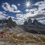 Tre Cime - in Farbe