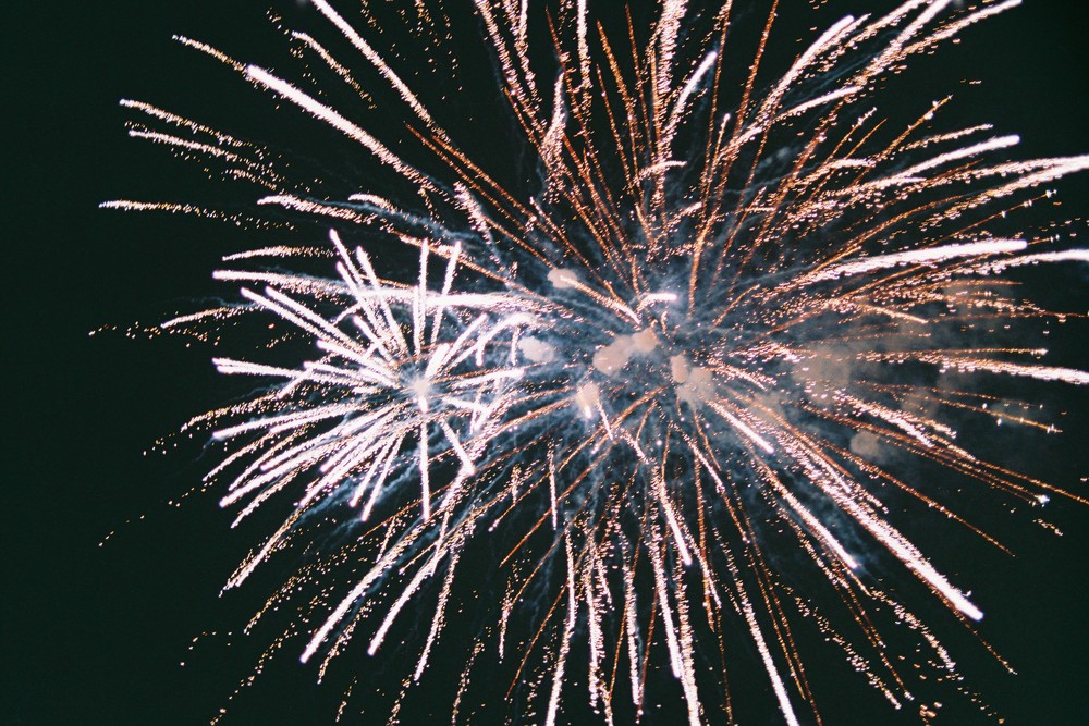 Tre Fontane, giochi d'artificio