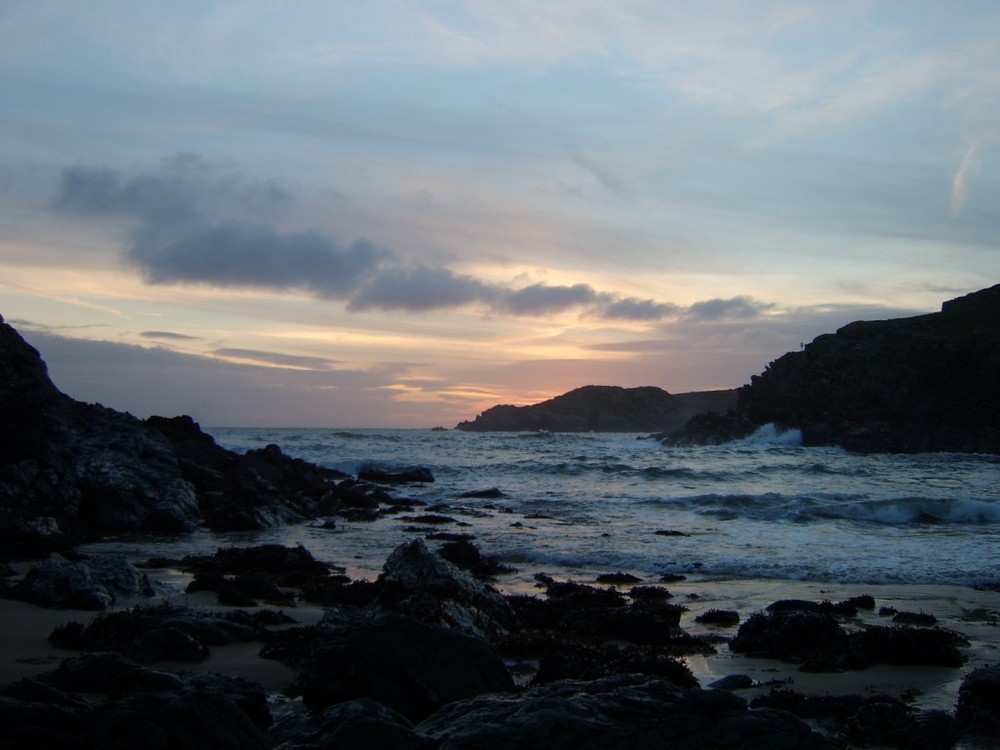 treaddur bay sunset