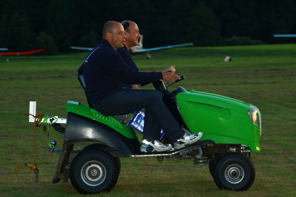 Trecker fahren macht Glücklich