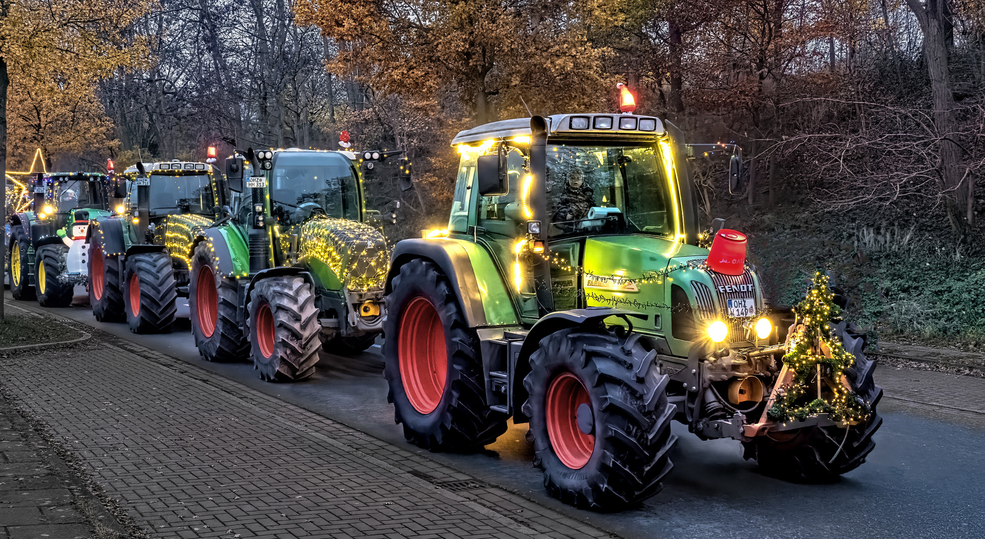 Trecker-Parade