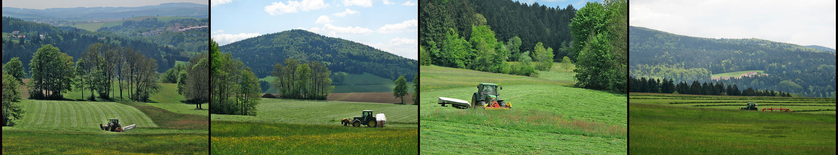 Trecker unterwegs