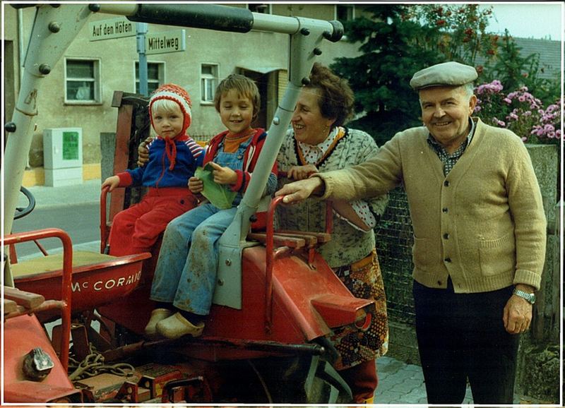 Treckerausflug 1981