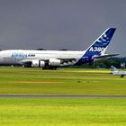 Treffen Airbus A380-800 & Mirage 2000