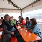 Treffen am Stadtpark bei "Regen" im Biergarten