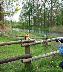 Treffen an der Höcklager Schleuse