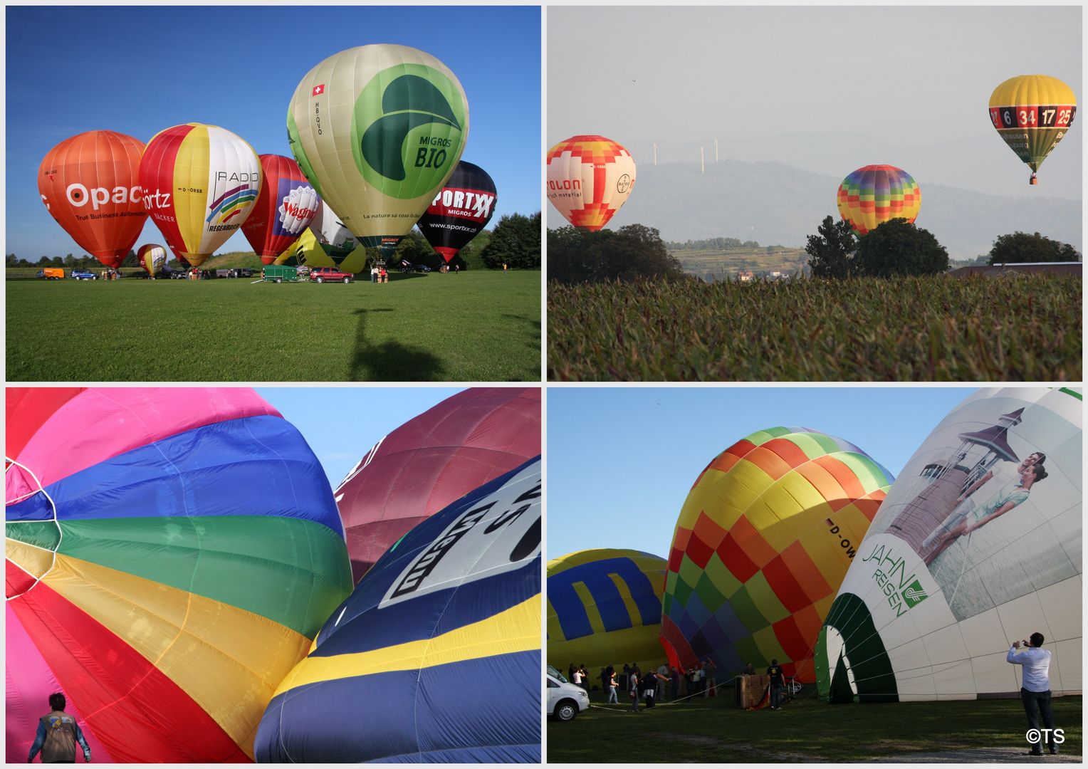 Treffen der Ballonfahrer in Rust