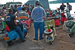 Treffen der Sektion Vespa Verein Lisboa