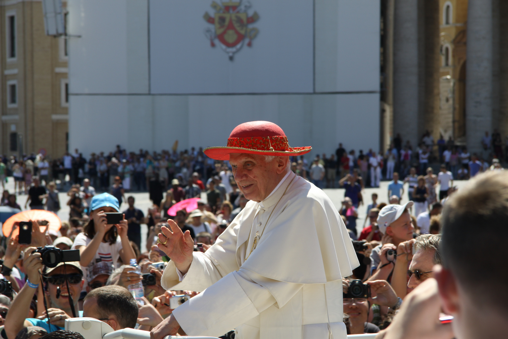 Treffen mit dem Pabst Benedikt XVI. - Vatikan