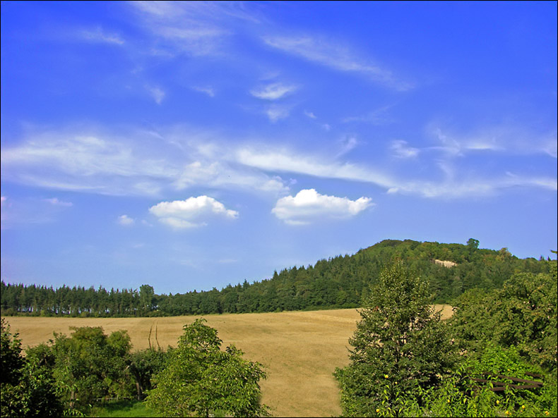 Treffen sich zwei Wolken....