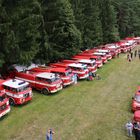 Treffen tschechischer historischer Feuerwehren in Dolny Poustevna