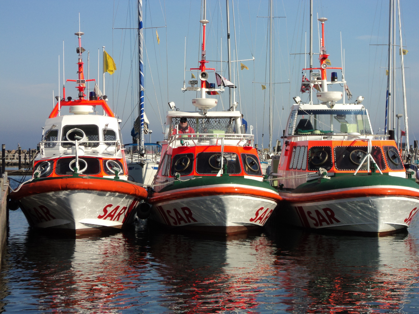 Treffen von 3 SRB der DGzRS